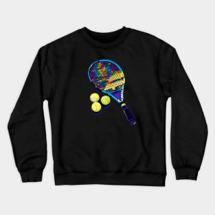 Tennis Wpap Pop Art Crewneck Sweatshirt